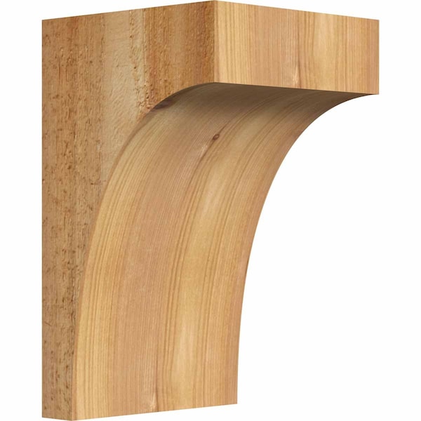 Ekena Millwork Huntington Rough Sawn Corbel, Western Red Cedar, 6"W x 6"D x 10"H COR06X06X10HUN00RWR - main